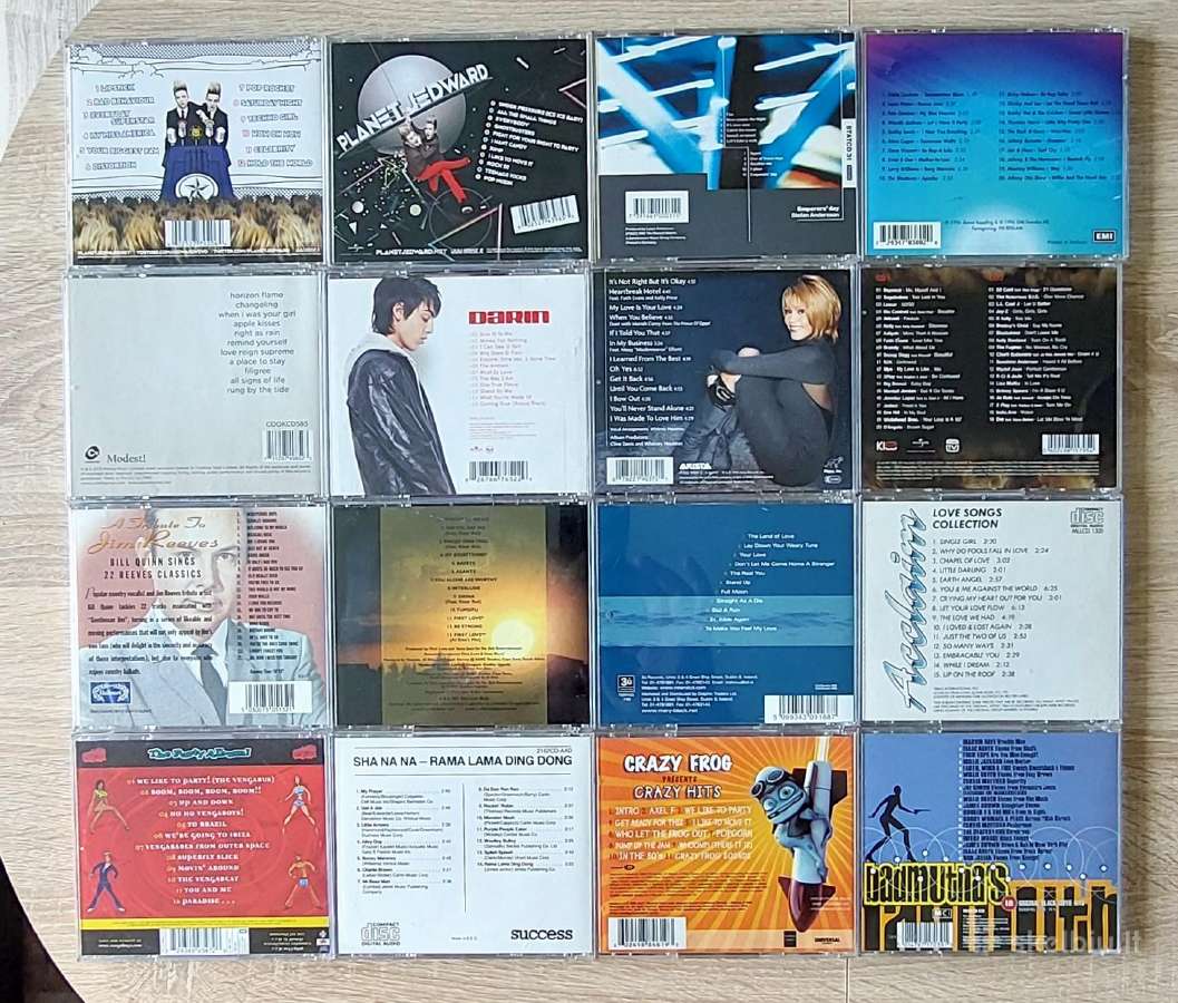 Originalūs CD. Trys Lotai po 10€. Klaipeda - nuotraukos Nr. 13