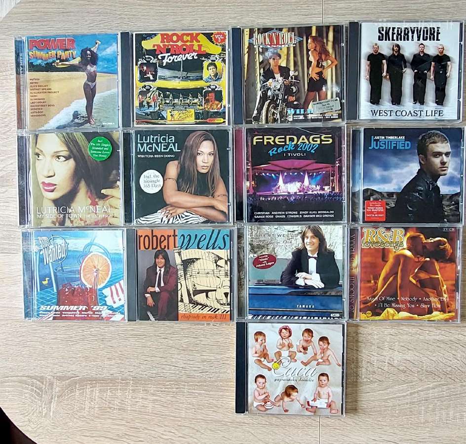 Originalūs CD. Trys Lotai po 10€. Klaipeda - nuotraukos Nr. 14