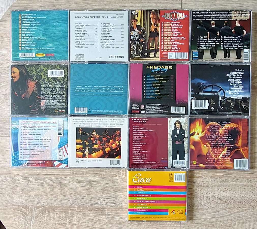 Originalūs CD. Trys Lotai po 10€. Klaipeda - nuotraukos Nr. 15