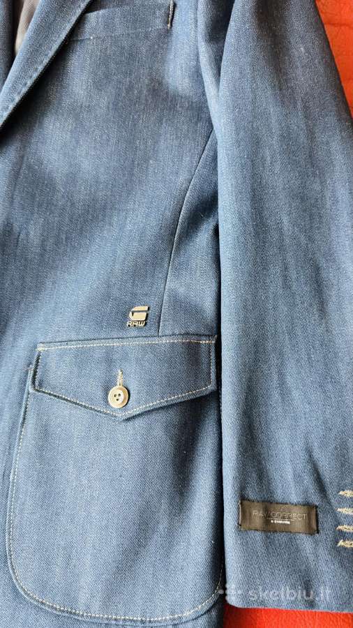 G-star Raw džinsinis švarkas slim - nuotraukos Nr. 3