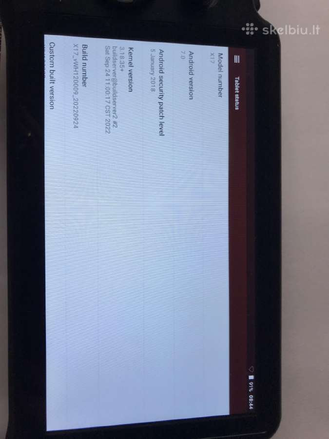 Powkiddy x17 Android Zaidimu konsole - nuotraukos Nr. 6