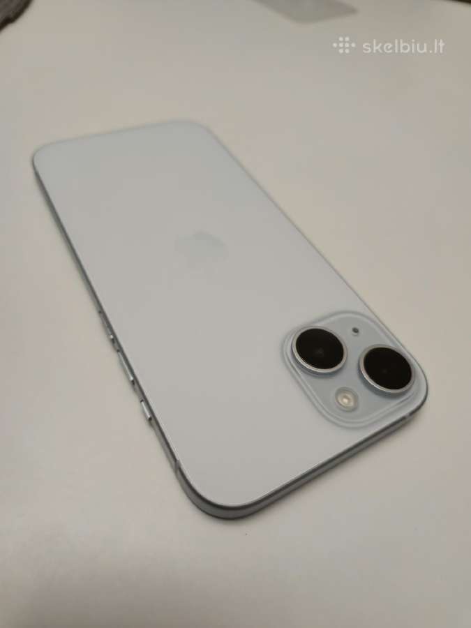 iPhone 15 blue - nuotraukos Nr. 2