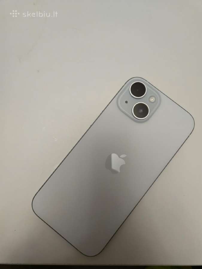iPhone 15 blue - nuotraukos Nr. 3