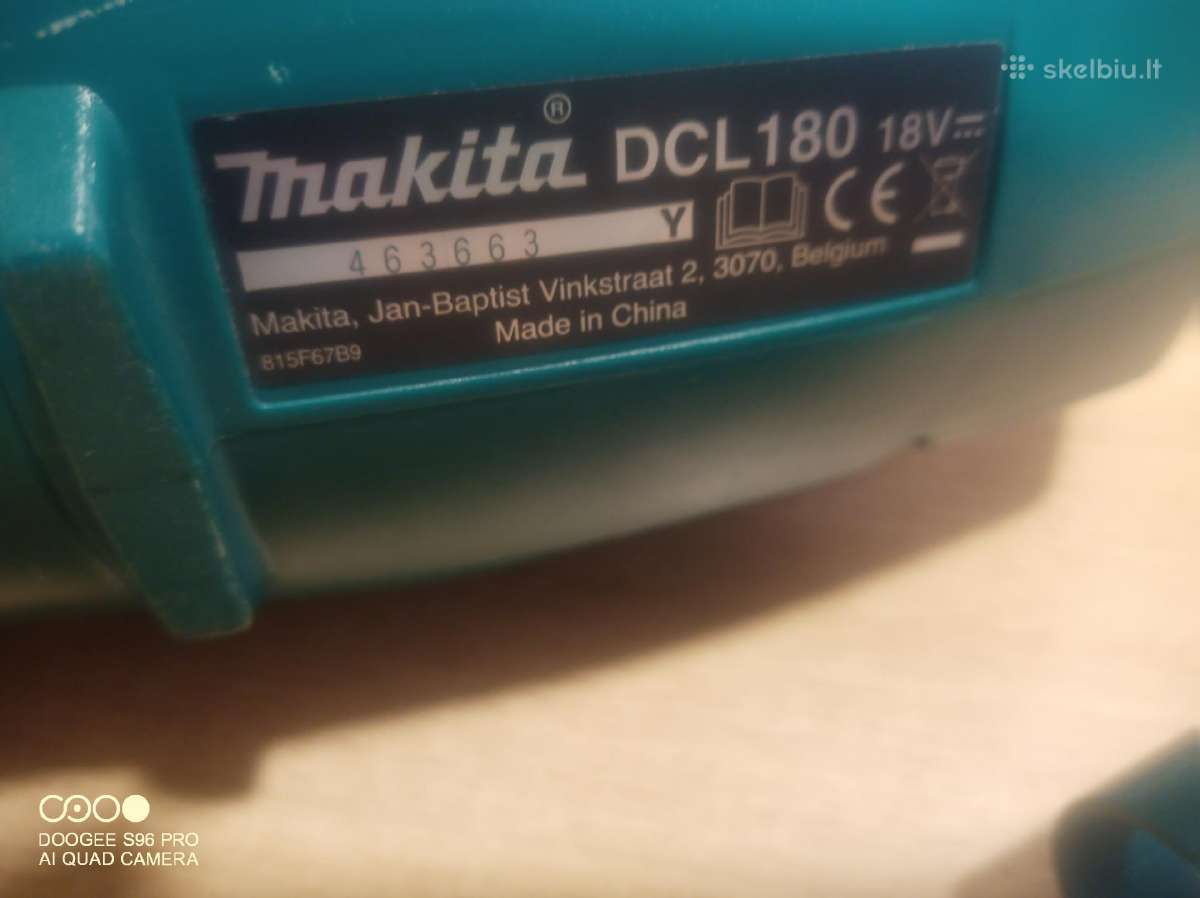 Makita 18 V dulkių siurblys - nuotraukos Nr. 4
