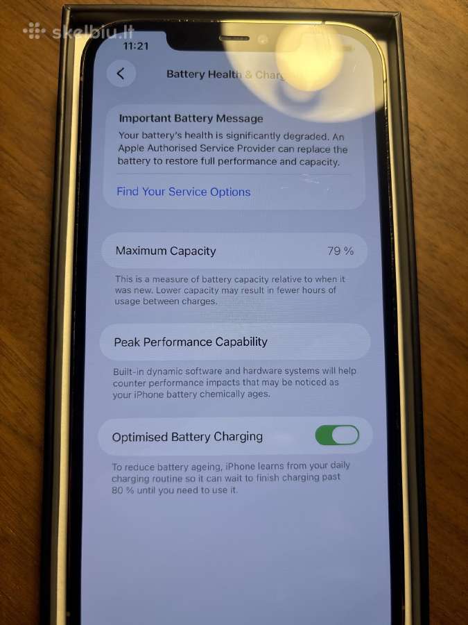 iPhone 12 Pro Max 128gb - nuotraukos Nr. 8