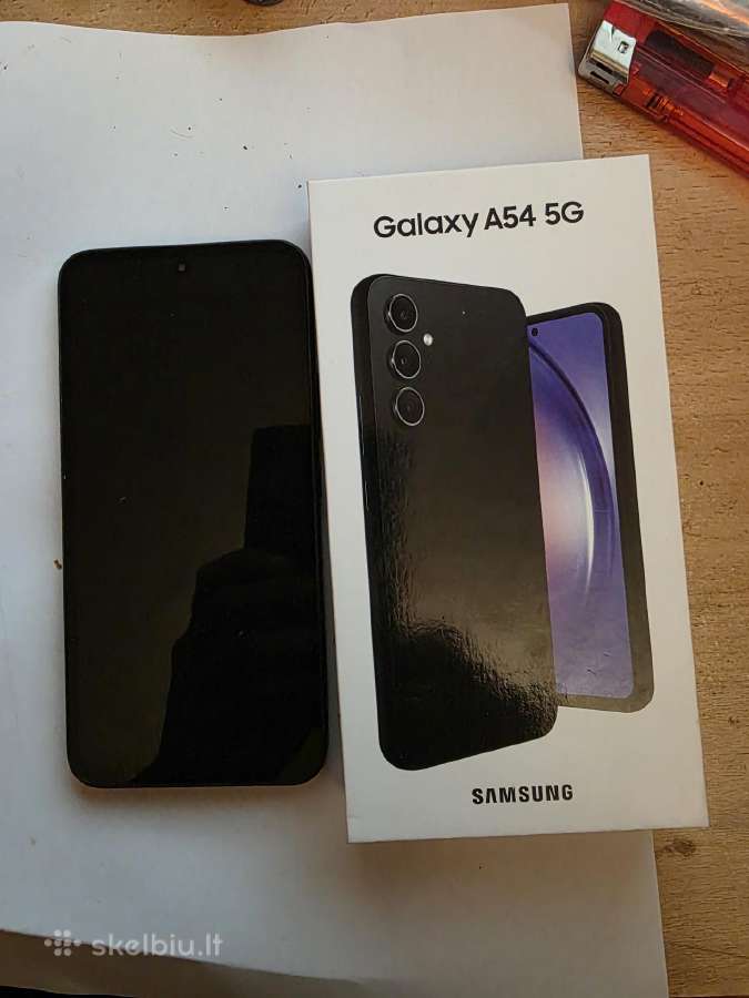 Samsung Galaxy A54 retas 256 GB 8 GB RAM idealus - nuotraukos Nr. 6