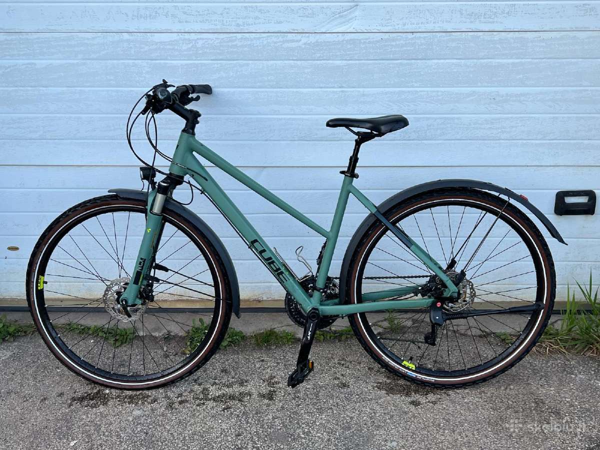 Cube Nature Exc Allroad Green Bluegreen dviratis - nuotraukos Nr. 24