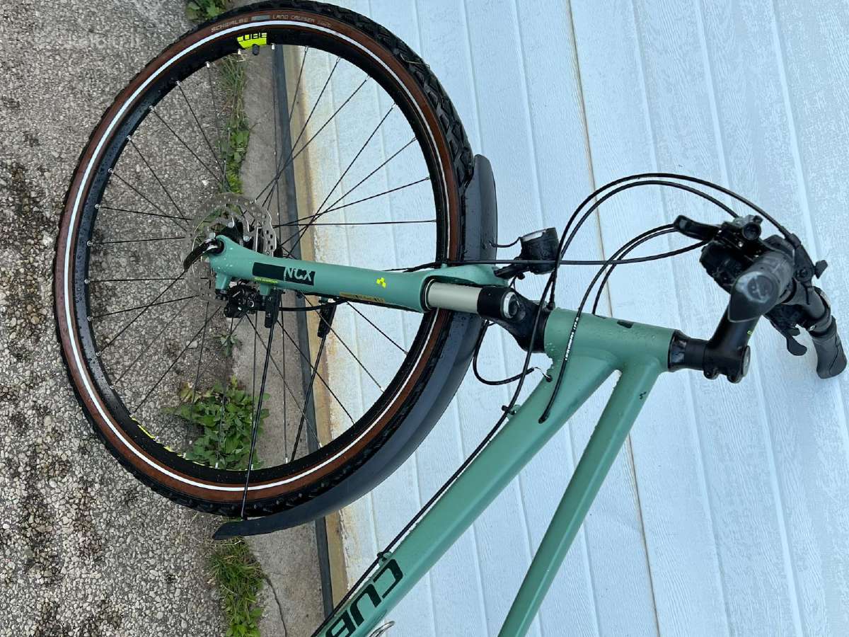 Cube Nature Exc Allroad Green Bluegreen dviratis - nuotraukos Nr. 27