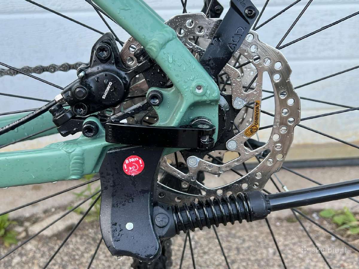 Cube Nature Exc Allroad Green Bluegreen dviratis - nuotraukos Nr. 30