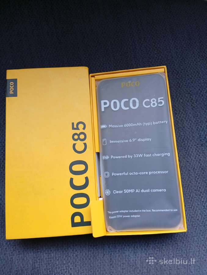 Naujas nenaudotas Redmi Poco c85 - nuotraukos Nr. 2