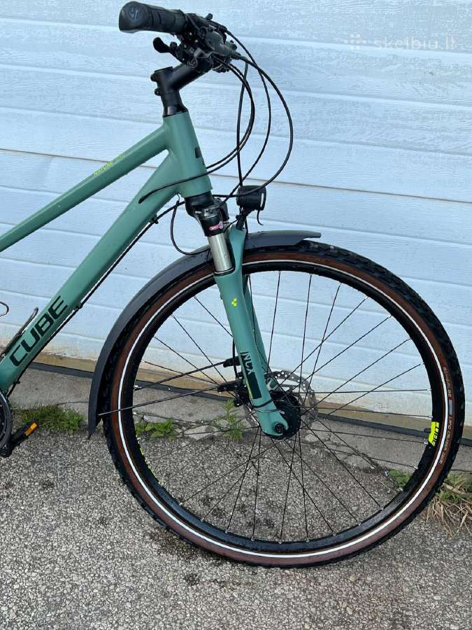 Cube Nature Exc Allroad Green Bluegreen dviratis - nuotraukos Nr. 3