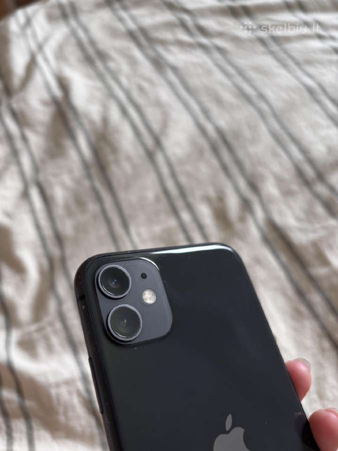 Apple iPhone 11 64gb, juodas - nuotraukos Nr. 6
