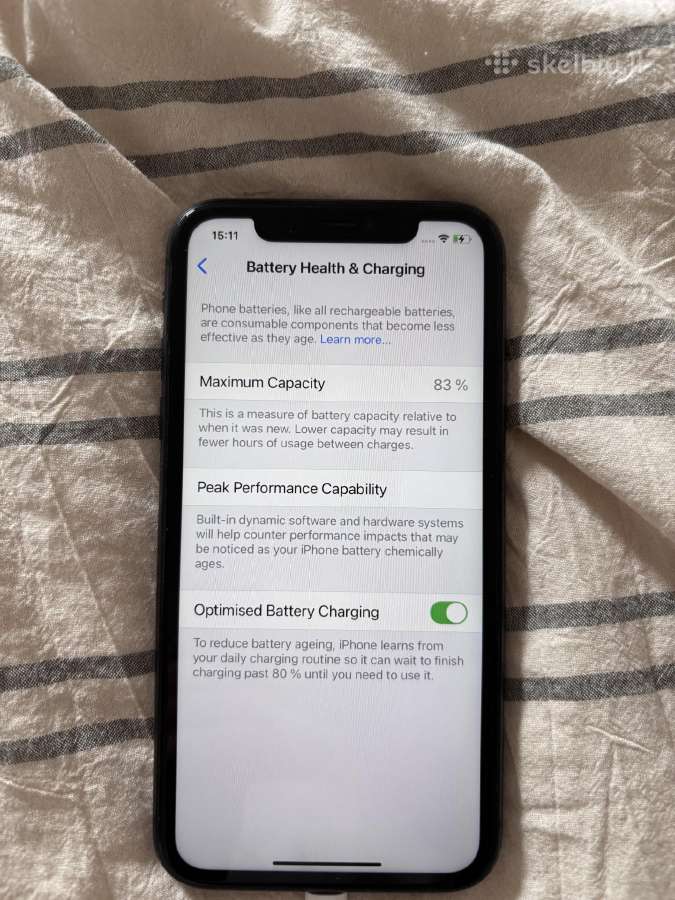 Apple iPhone 11 64gb, juodas - nuotraukos Nr. 7