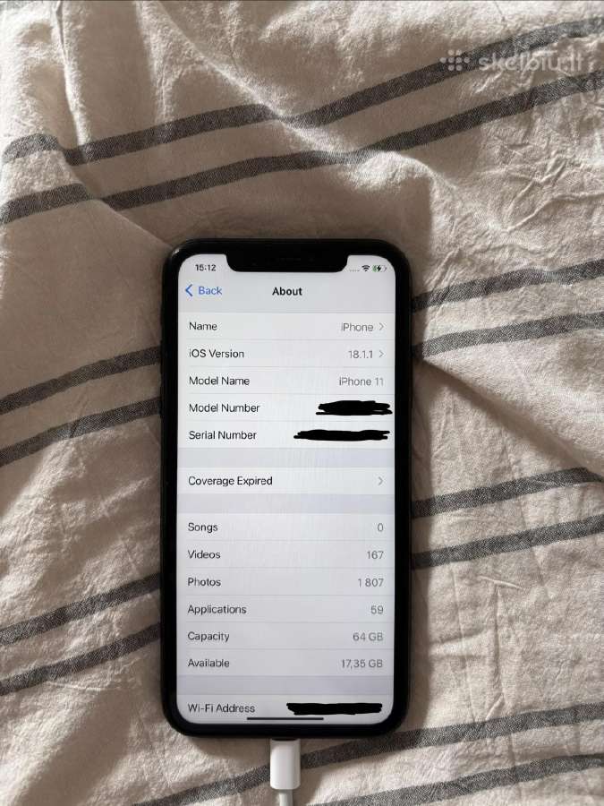 Apple iPhone 11 64gb, juodas - nuotraukos Nr. 8