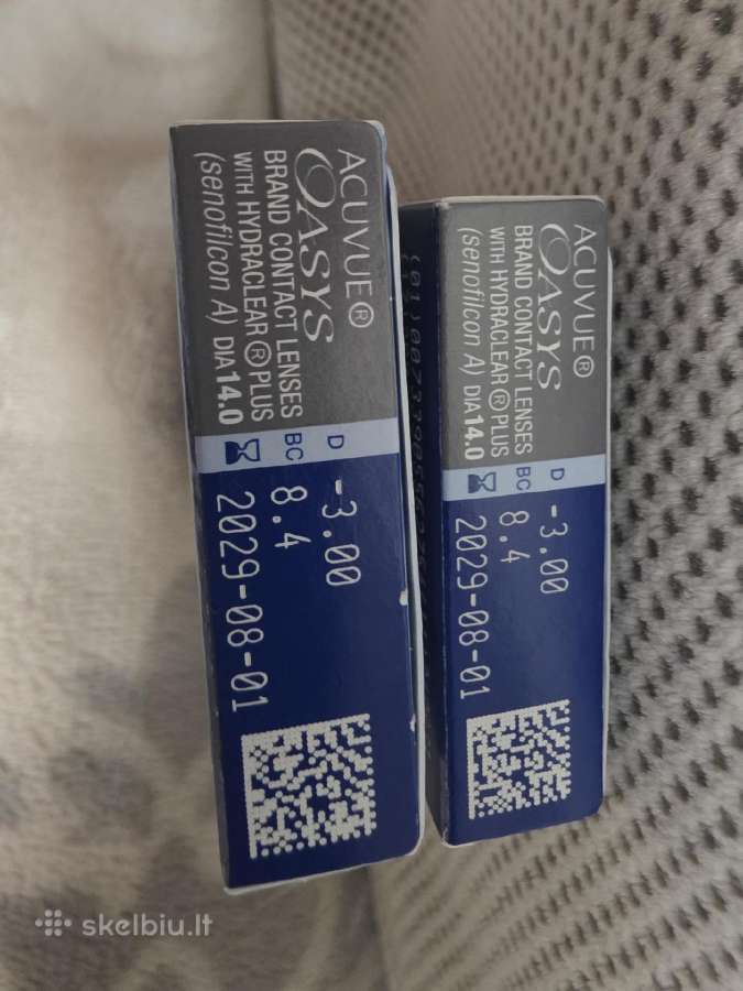 Acuvue Oasys -3.00hydraclear Plus dvisavaitiniai - nuotraukos Nr. 2