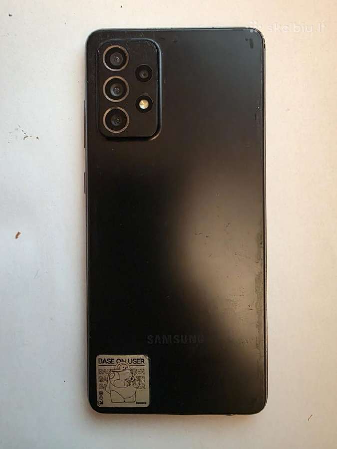 Samsung Galaxy A72 128 GB veikia su viena sim - nuotraukos Nr. 4
