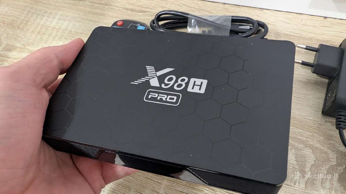 X98h Pro Android TV priedėlis (4gb/64gb, Wi-fi 6) - nuotraukos Nr. 2