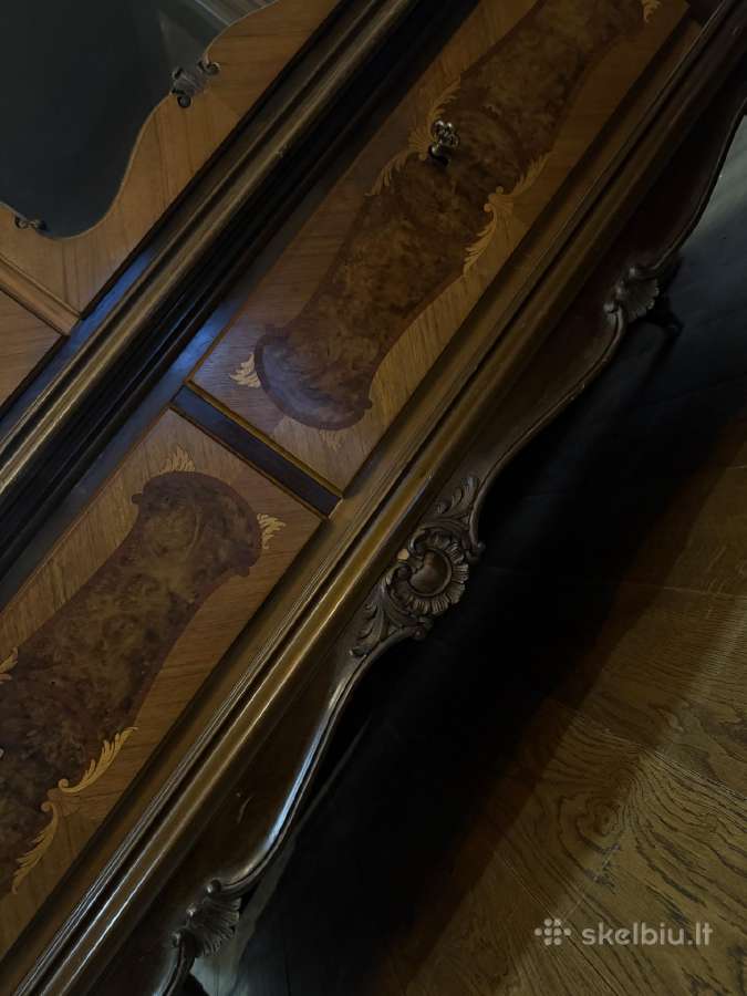 Rococco stiliaus indauja/vitrina - nuotraukos Nr. 2