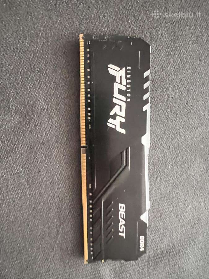 Kingston Fury Beast 16 GB Ddr4 3600 MHz Cl18 - nuotraukos Nr. 2