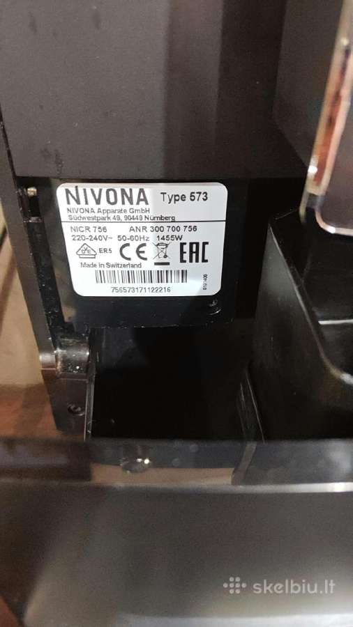 Nivona Nicr 756 - nuotraukos Nr. 2