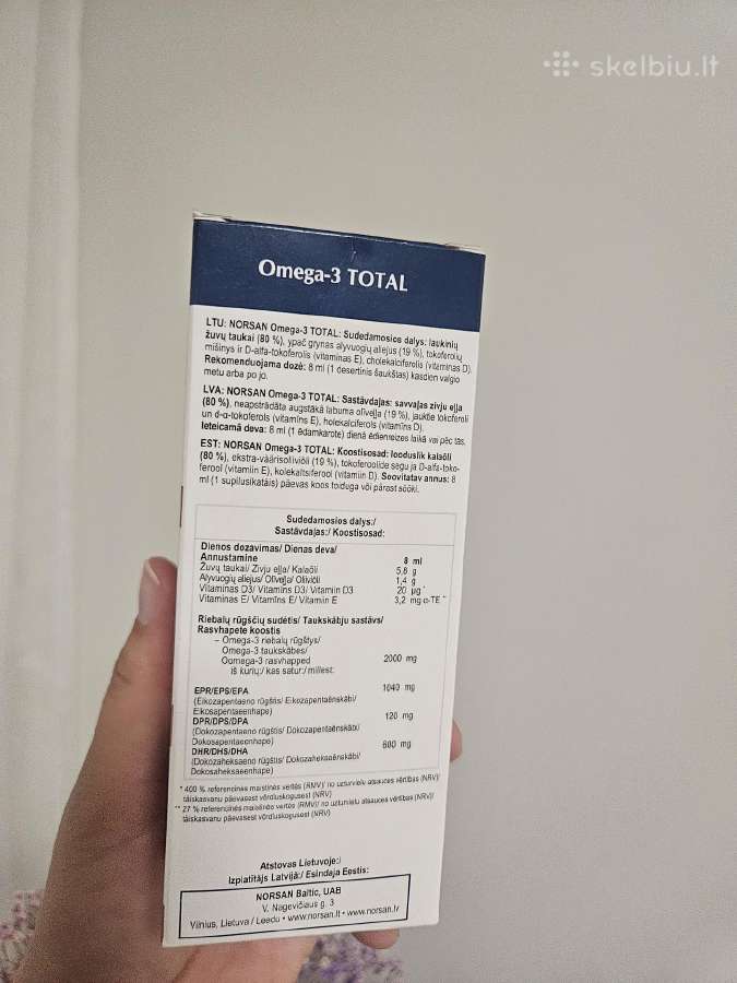 Omega vitaminai - nuotraukos Nr. 4