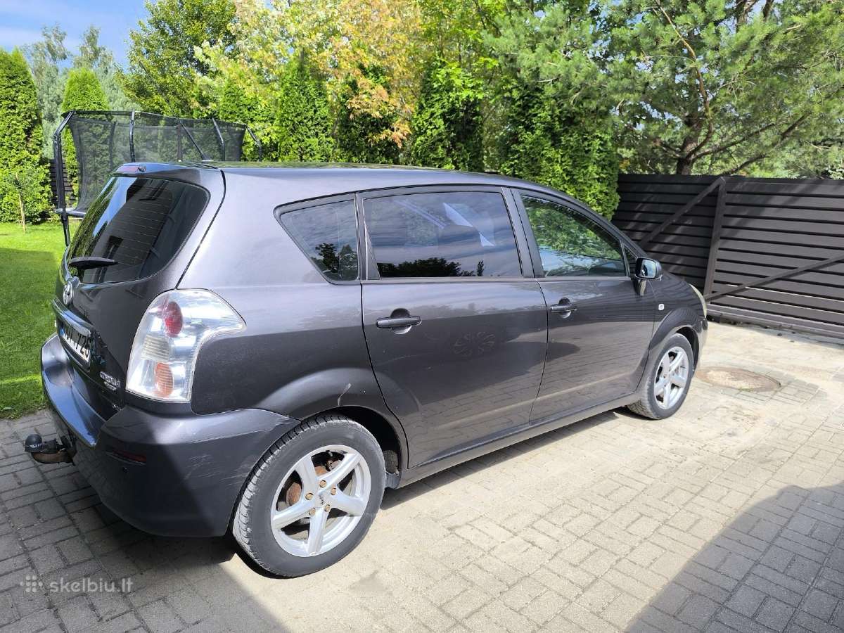 Parduodama Toyota Corolla Verso 2008 m. - nuotraukos Nr. 4