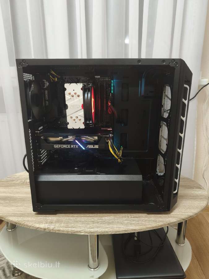 Rtx 2060 Super, Ryzen 5 2600 žaidimų kompiuteris - nuotraukos Nr. 2