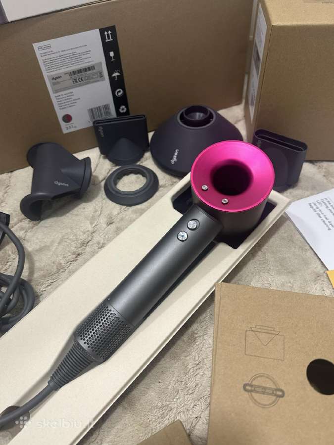 Dyson Supersonic Hair Dryer Hd08 Iron/fuchsia - nuotraukos Nr. 3
