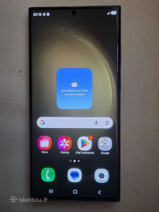 Samsung Galaxy S23 ultra 256 GB praktiskai naujas - nuotraukos Nr. 2