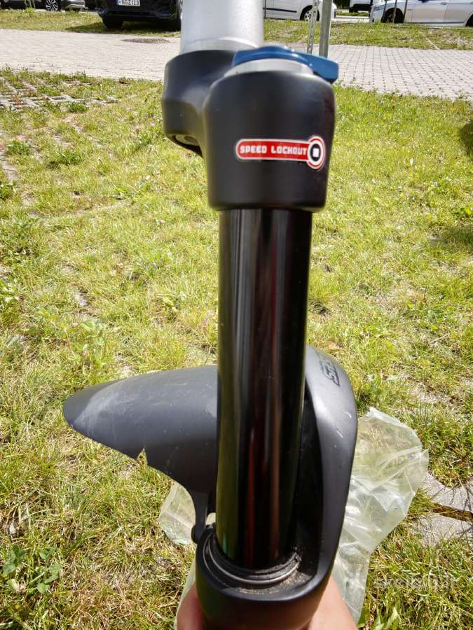 120mm MTB šakė - nuotraukos Nr. 3