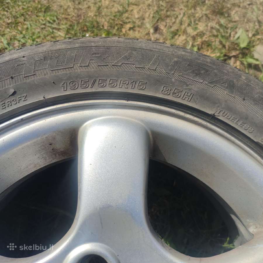 Peugeot 206+ originalūs lieti ratlankiai - nuotraukos Nr. 2