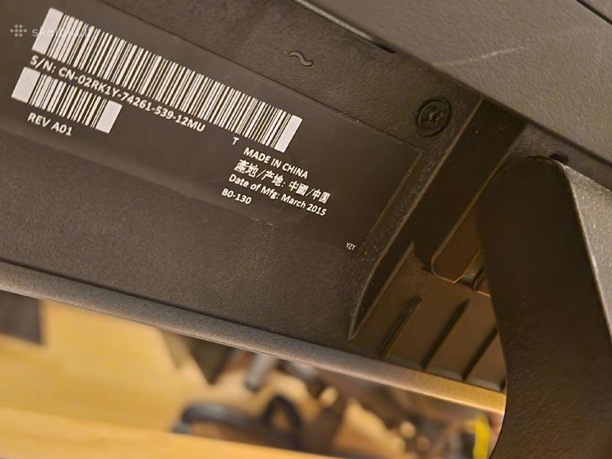Dell 24 ir 22 coliu monitoriai - nuotraukos Nr. 8