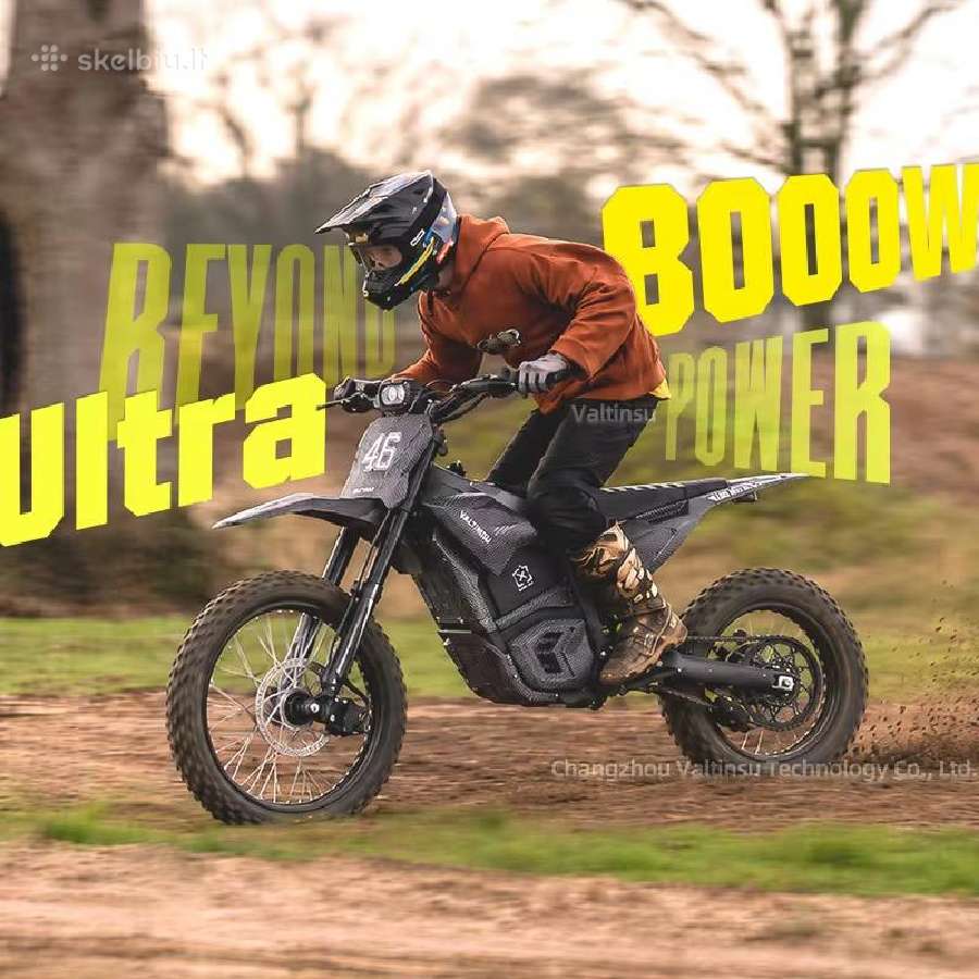 Naujas Valtinsu Em-5 Ultra elektrinis motocikls - nuotraukos Nr. 8