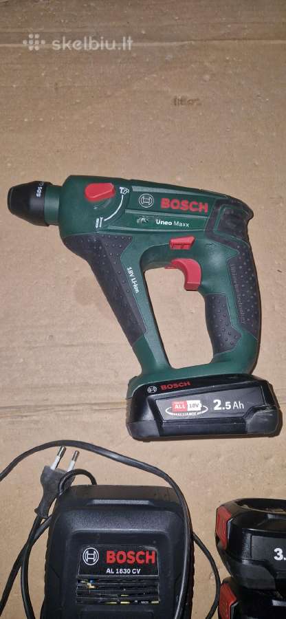 Bosch 18v elektrinių įrankių komplektas. - nuotraukos Nr. 3