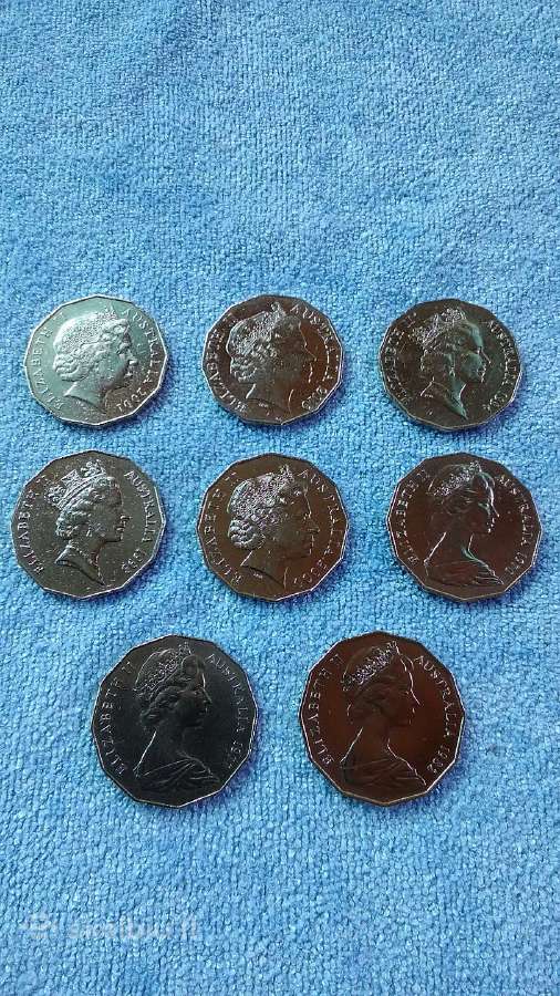 Australija 50 centu cu-ni - nuotraukos Nr. 2