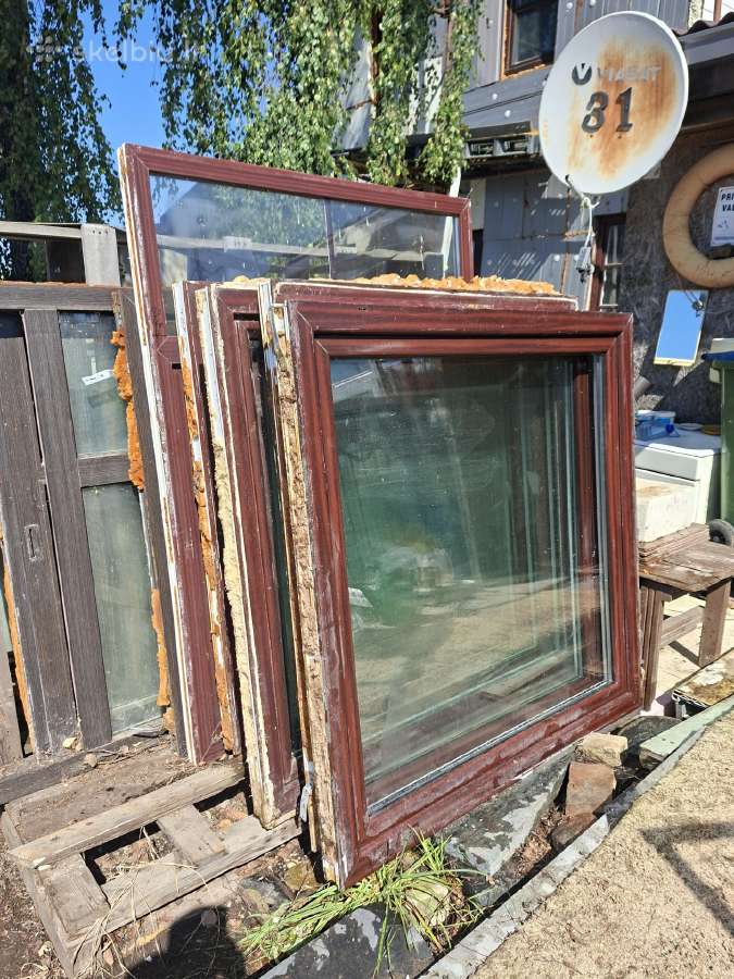 Naudoti plastikiniai langai nuo 0,5m iki 3m - nuotraukos Nr. 31