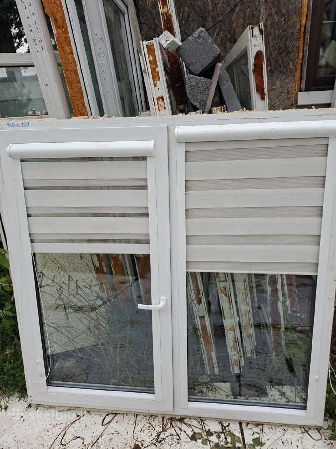 Naudoti plastikiniai langai nuo 0,5m iki 3m - nuotraukos Nr. 34