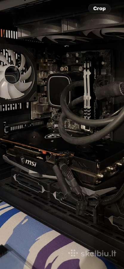 Rx 6600 XT 8gb msi gaming x - nuotraukos Nr. 3