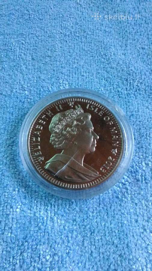 Moneta Isle of Man, 2013m. 1 krona, cu-ni - nuotraukos Nr. 2