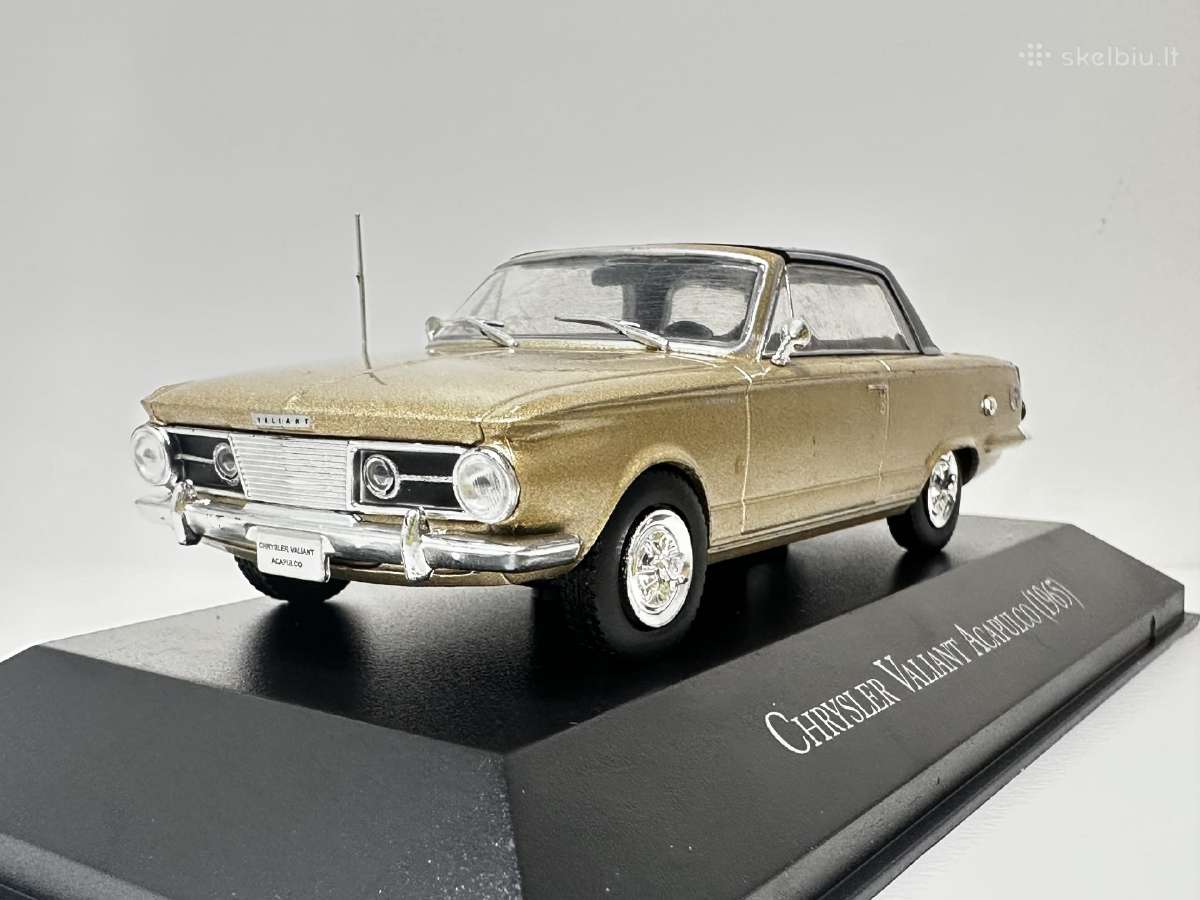 Chrysler Valiant Acapulco 1965 aukso/juoda 1:43 - nuotraukos Nr. 3