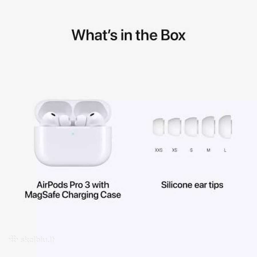 Perku Airpods Pro 3 - nuotraukos Nr. 6