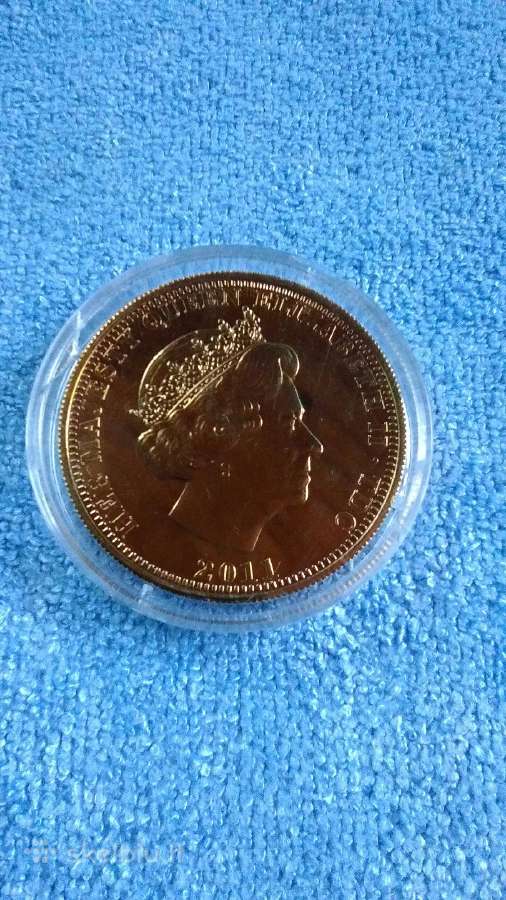 Moneta Tdc, 2011 m, 1 krona, cu-ni - nuotraukos Nr. 2