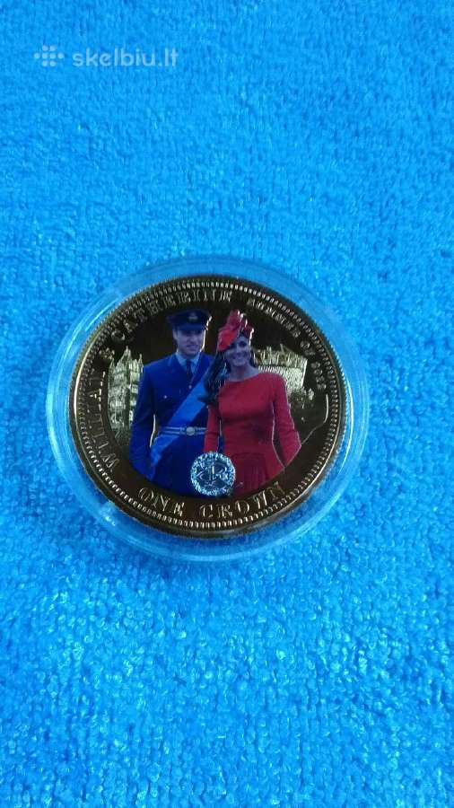 Moneta Tristan da Cunha 2013 m, 1 krona, cu-ni
