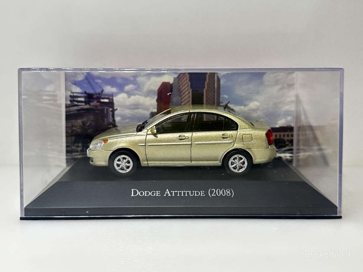 Dodge Attitude 2008 žalsva 1:43 Salvat - nuotraukos Nr. 2