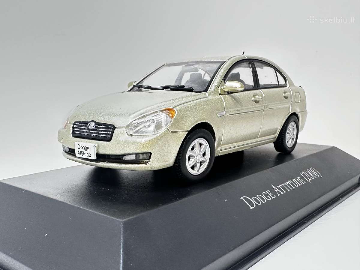 Dodge Attitude 2008 žalsva 1:43 Salvat - nuotraukos Nr. 3