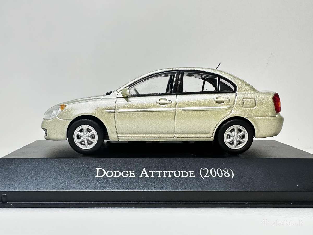Dodge Attitude 2008 žalsva 1:43 Salvat - nuotraukos Nr. 4