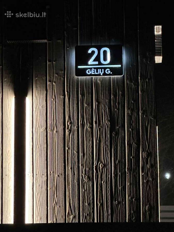 Šviečiantis namo numeris - nuotraukos Nr. 3