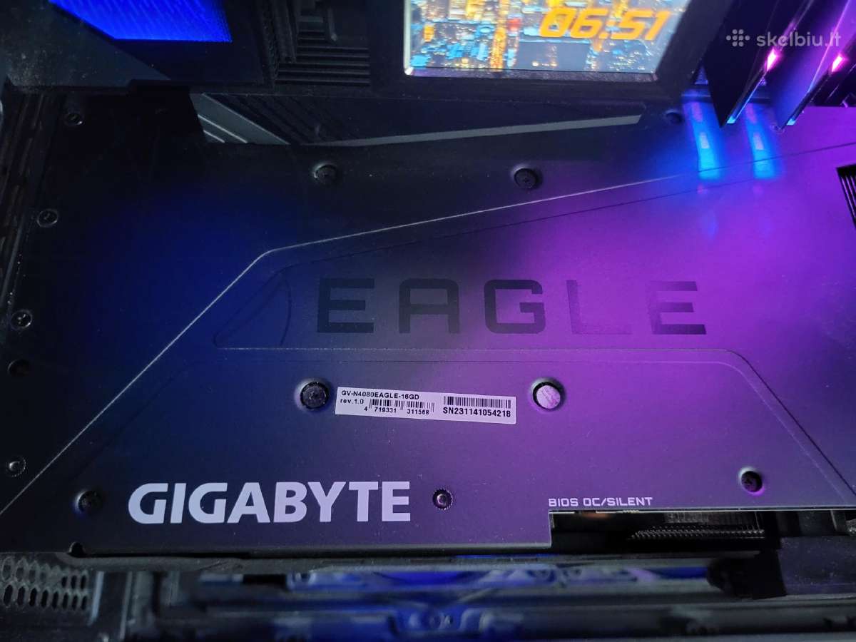 Gigabyte rtx 4080 Eagle - nuotraukos Nr. 3