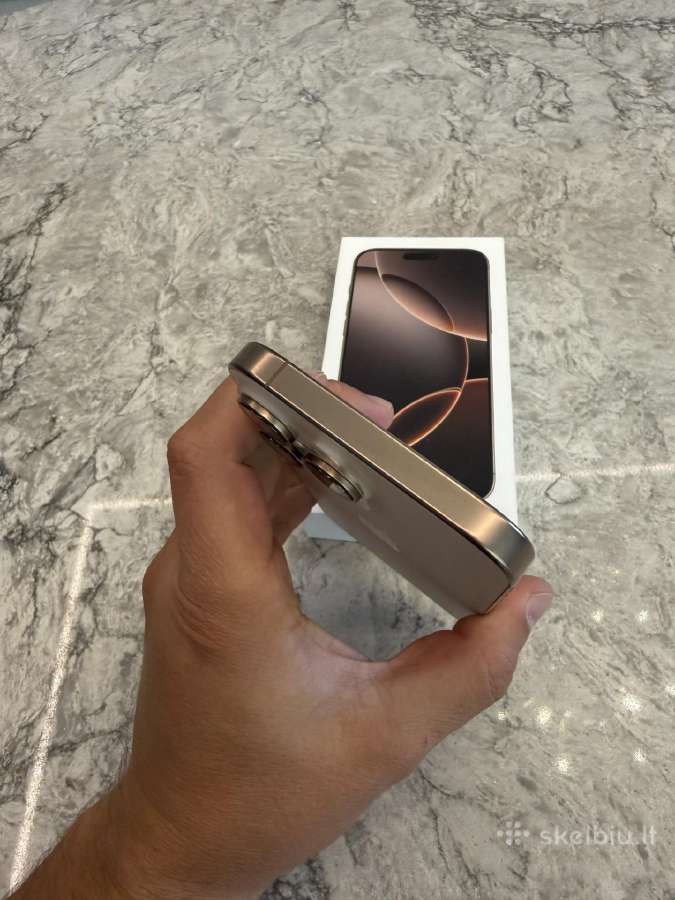 iPhone 16 pro max, 512gb 90% - nuotraukos Nr. 6