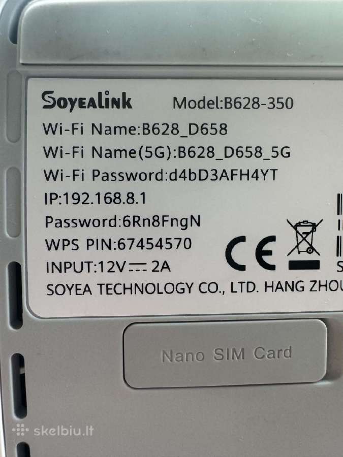 Soyealink b628-350 4G+ - nuotraukos Nr. 2
